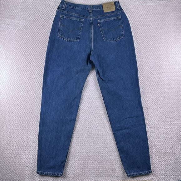 VTG Levi's Womens Tapered Leg 550 Jeans Relaxed Fit 1999 High Rise Size 16W L‎ - Picture 4 of 16